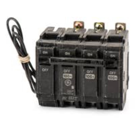 New THQB32100ST1 General Electric THQB32100ST1 3 Pole Circuit Breaker