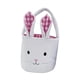 thumbnail image 2 of Bolsa de regalo de canasta de Pascua con orejas de conejo portátiles adorables canasta de almacenamiento regalos juguetes para niños para niños niños Rosa, 2 of 8