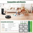 thumbnail image 2 of Piezas de repuesto para iRobot Roomba i1+/i2+/i3+/i4+/i5+/i6+/i7+/i8+/j5+/j6+/j7+/j8+/e5/e6/e7, i & j & e Series, 1 juego de rodillo de cepillo para polvo | 4 cepillos laterales | 4 filtros (no para, 2 of 3