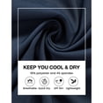 thumbnail image 6 of PULI Men’s Golf Hybrid Dress Shorts Lightweight Quick-Dry Summer Flat Front Casual Shorts with Pockets, 6 of 7