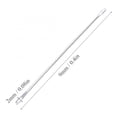 thumbnail image 4 of 20 Pcs Double Eye Needle Metal 9cm Long Transfer Needle Knitting Machine Knitting Needles DIY Craft Sewing Tool Accessory, 4 of 5