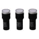thumbnail image 1 of 3pcs LED Indicator Pilot Light Signal Lamp WHITE white, 1 of 5