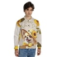 thumbnail image 4 of Happy Women's Day Chihuahua Sunflower Vintage Proud Mom All Over Print 3D Baseball Jacket Dog Lover Gifts Idea Bomber Jacket Softball - 02030, 4 of 6