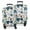 Blue Football Game, variant on Blue Baseballs and USA Flags Pattern Luggage Cover Fashion Suitcase Cover Baggage Covers Fit 25-28 Inch Luggage (Go Travel)