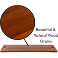 thumbnail image 4 of 36" Acacia Wooden Cheese Serving Board with Handles - Extra Long, 4 of 5