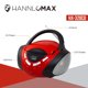 thumbnail image 3 of Boombox portátil para CD/MP3 HANNLOMAX HX-320CD con radio AM/FM, 3 of 4