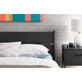 thumbnail image 2 of Signature Design by Ashley Socalle Full Panel Headboard in Matte Black Finish, 2 of 5