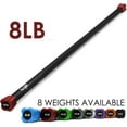 thumbnail image 3 of Yes4All Total Body Weighted Workout Bar, for Exercise, Therapy, Aerobics, Yoga, Strength Training - 8lbs, 3 of 3
