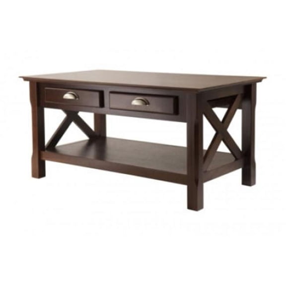 Xola Coffee Table with Two Drawers