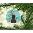 thumbnail image 2 of Carolines Treasures BB4199CO1 Merry Christmas Tree Bouvier Des Flandres Ceramic Ornament, 2 of 2