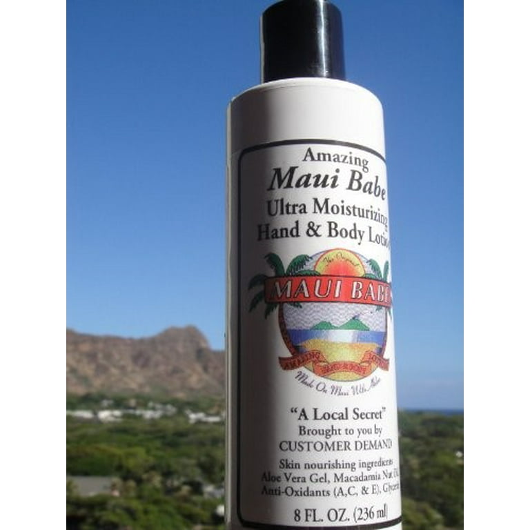 Maui Babe Moisturizing Hand and Body Lotion Self Tanner, 8 Oz