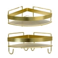 thumbnail image 2 of 2 estantes de ducha, organizador de baño, estante triangular de almacenamiento de pared para inodoro, dormitorio, jabón, oficina, champú., 2 of 7