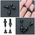thumbnail image 4 of FONDOTIN 2 Pairs Earring Studs for Color with Punk Hexagonal Screw Nut Design, 4 of 8