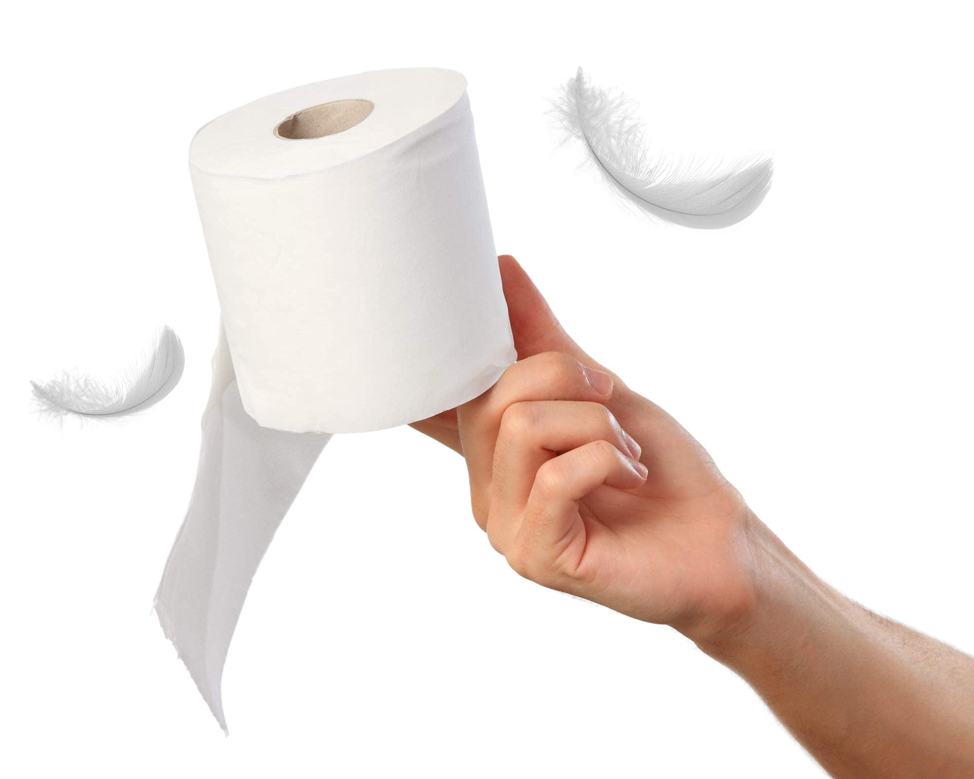 McKesson Toilet Paper, 2-Ply Ultra-Soft White Tissue, 80 Count, 4 x 4.5 in