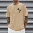 thumbnail image 2 of Men's Short Sleeve Crew Neck Basic T-Shirts Comfortable and Durable for All Seasons, 2 of 5