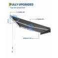 thumbnail image 7 of TROPOW Retractable Awning, Manual Awnings for Patio, Sun Shade Patio Awning with Crank Handle, Aluminum Frame, 280 g Polyester Fabric, for Deck, Balcony, Yard, 7 of 7