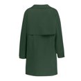 thumbnail image 1 of Moda casual mujer sólido manga larga botón tops señoras cardigan abrigo Pompotops qwe19150, 1 of 7