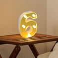 thumbnail image 1 of Binwennn Adjustable LED Desk Night Light With Control Modern USB Rechargeable Table Lamp For Bedroom 3d Lamp Small Wall Night Light Light Projector Bedroom Necessities Constellation Projector Rainbow, 1 of 4