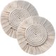 thumbnail image 1 of Piezas Juego De Posavasos De Macramé Hecho A Mano, Mantel Individual Tejido A Mano, Decoración De Escritorio De Posavasos Puro Bohemio Se Utiliza En La Cocina, El Dormitorio, La Cafetería, 1 of 6