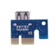 thumbnail image 5 of Adaptador PCI X1 E PCIe 1X a USB 3.0 para Express Riser Mining JShteea El nuevo, 5 of 6