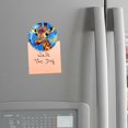 thumbnail image 6 of Round Fridge Magnets, 1Pcs 2.2in Cute Refrigerator Magnets Decorative for Whiteboard, Classroom, Locker, Kitchen, Birthday Gifts - Pop - Art - Style Giraffe Art, 6 of 6