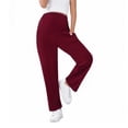thumbnail image 7 of Bixock Maternity Pants High Waist Yoga Pants Over The Belly Lightweight Casual Loose Pregnant Pants Breathable Workout Daily Wear Maternity Clothings, 7 of 7
