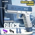 thumbnail image 1 of Pistola de agua eléctrica automática a prueba de explosiones, juguete interactivo de batalla de agua al aire libre, playa, verano, 2023, 1 of 4