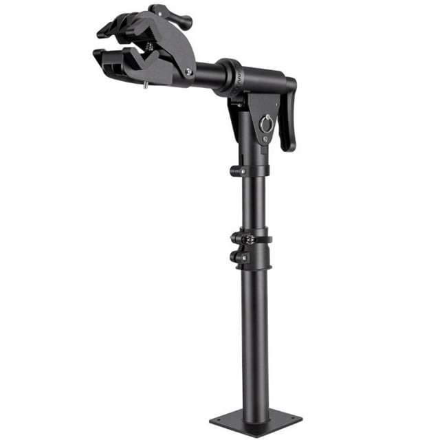 Soporte de reparación de bicicletas plegable, soporte de reparación ajustable en altura para bicicletas