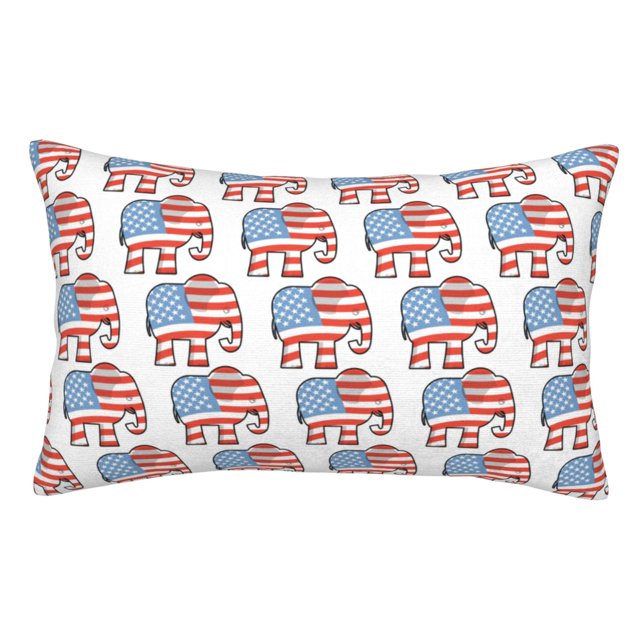 Balery Elephant Funda de Cojín Estampada, Regalos para Mujeres, Regalos de Amor para Ella, Regalos para Novia o Esposa, Funda de Almohada-20"x30"