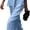 Blue, variant on ZANKLEY Womens Two Piece Outfit V Neck Peplum Top and Wide Leg Pants Set Casual Dressy Summer Vacation Wear