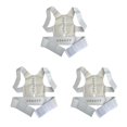 thumbnail image 3 of Soidarity corrector de postura buena elasticidad hombro brace inferior ligero ajustable ajustador enderezador para mujeres blanco / s Type1 NO1 Soidarity CBP442103, 3 of 6