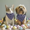 thumbnail image 2 of Dog Bandana 2 Pack,Leopard Pattern Purple Bandanas for Dogs,Cat Bandana,Small/ Large Dog Bandana 2 Size,Dog Bandanas Girl Boy, 2 of 5