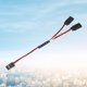 thumbnail image 5 of Cable de extensión servo de 150/200/300/500 mm, caucho de seguridad de 30 núcleos para avión RC Hugtrwg Para estrenar, 5 of 8