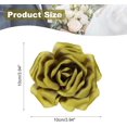 thumbnail image 2 of Silk Satin Flower Brooch Pin, Large Peony Floral Lapel Pin, 2 of 5
