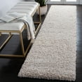 thumbnail image 3 of SAFAVIEH California Plush Solid Shag Runner Rug, Beige, 2'3" x 13', 3 of 15