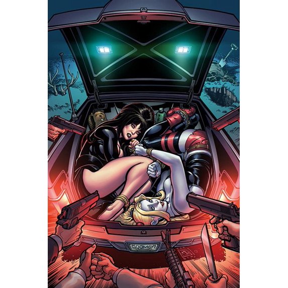 Harley Quinn X Elvira #2R VF ; Dynamite Comic Book