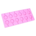 thumbnail image 1 of WALFRONT Moule à Sucettes en Silicone 12 Formes Rondes Plateau Moule à Bonbons Chocolat Bâtonnets, Moule à Chocolat, Moule à Sucettes en Silicone 12 Formes Rondes, 1 of 7