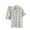 Khaki, variant on Dagugfen Pajamas for Men Set 2 Piece Button down Shirts Shorts Plaid Casual Thin Comfy Sleepwear Outfits