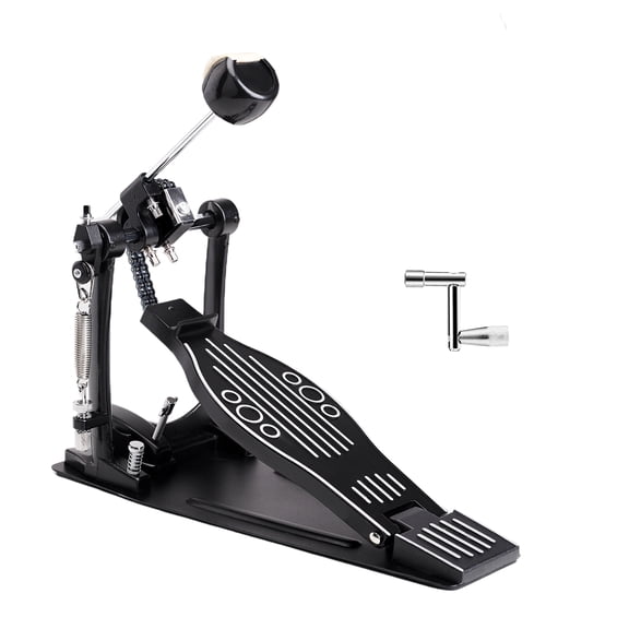 Vaisoeny Bass Drum Pedal, Double Chain Kick Drum Pedal for Bass Drum and Drum Set (V-DC-ST13)
