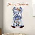 thumbnail image 4 of 1 Piece Christmas Tree Stickers 3D Christmas Window Clings Stickers Rotating Sculpture Decorative Crafts Window Paste Stickers for Xmas Decoration (A), 4 of 5