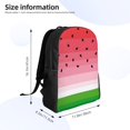 thumbnail image 4 of Disketp Watermelon Mochila Unisex de Apertura Lateral Completa, Mochila para Laptop para Escuela, Trabajo y Viajes, 4 of 8