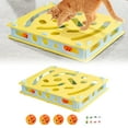 thumbnail image 1 of Interactive Cat Enrichment Toy with Maze Digging Game for Indoor Brain Training and Physical Exercise, 1 of 5