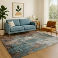thumbnail image 7 of Addison Rugs Mayfield Premium Machine Washable Transitional Abstract Paprika Rectangle Rug, 8' x 10', 7 of 7