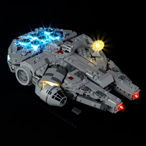 KYGLARING Lights Kit for Lego Star Wars Millennium Falcon Starship 75375 Led Light Kit to Upgrade Building Model Set - No Model (Classic Version)