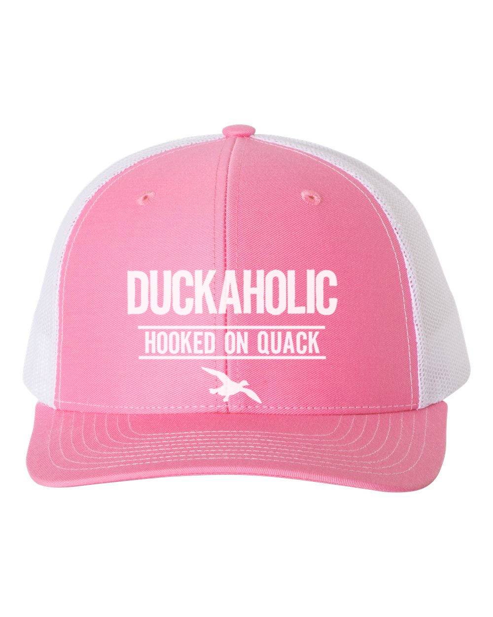 Duck Hunting Hat, Duckaholic, Hooked On 