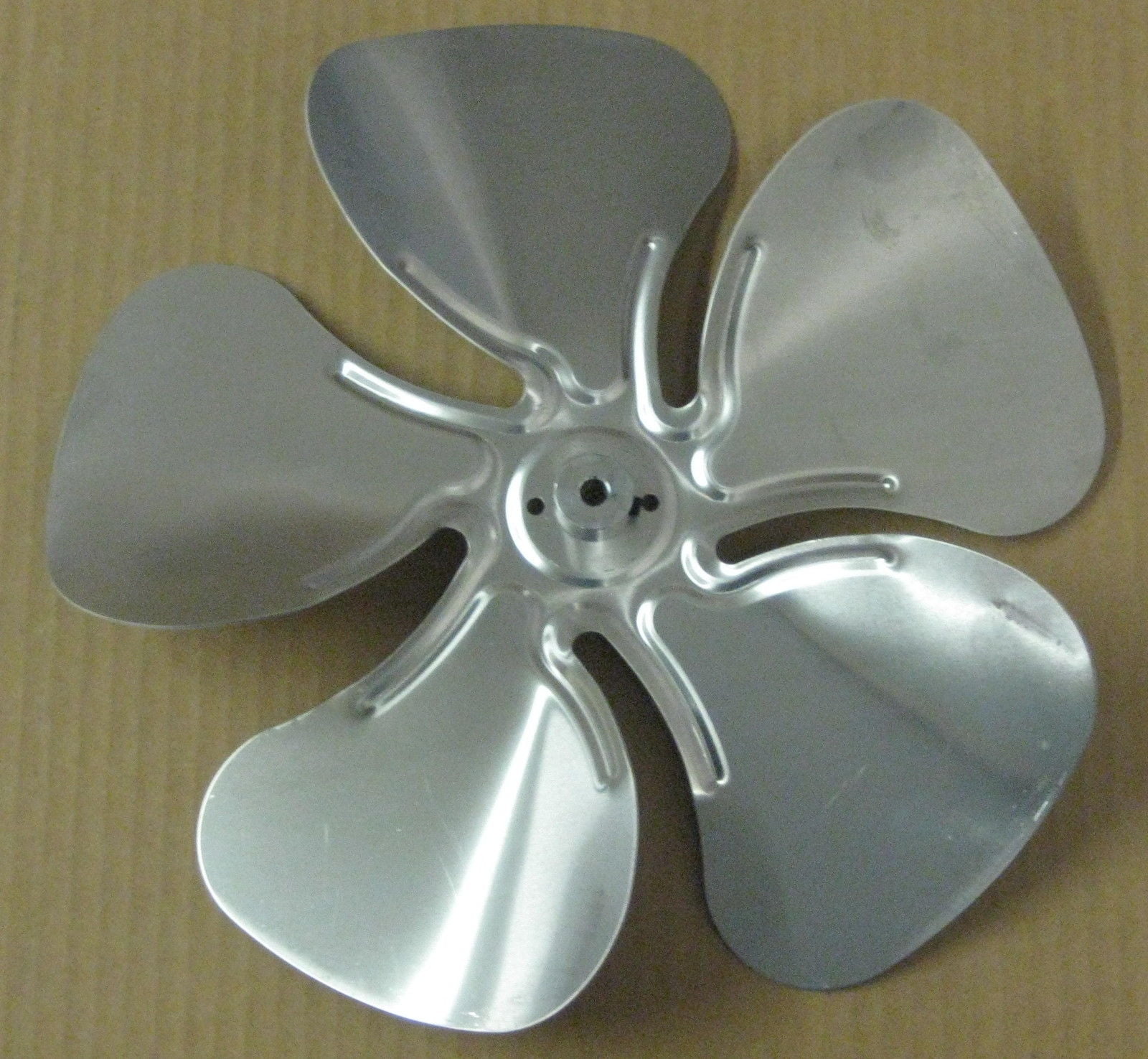 AIR DRIVE 6-1/2" Diameter x 3/16" Bore Fan Blade 4 Wing Aluminum Fan Blade CW 