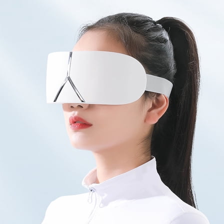 Zxsyw Rechargeable Eye Mask for Dry Eyes - Intelligent 4 Speed Eye Therapy - Sleep Aid & Stress Relief Relaxation Mask