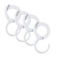 thumbnail image 1 of Punch-free S-Shaped Hooks | 4/6/10pcs Multifunctional Card Position Hook for Wardrobe Closet | Removable S Hook Anti-Drop Household Snap Ring, 1 of 7