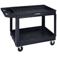 thumbnail image 2 of LRG PLASTIC UTILITY CART BLACK, 2 of 4