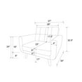thumbnail image 3 of Fauteuil moderne Nola DHP, 3 of 9